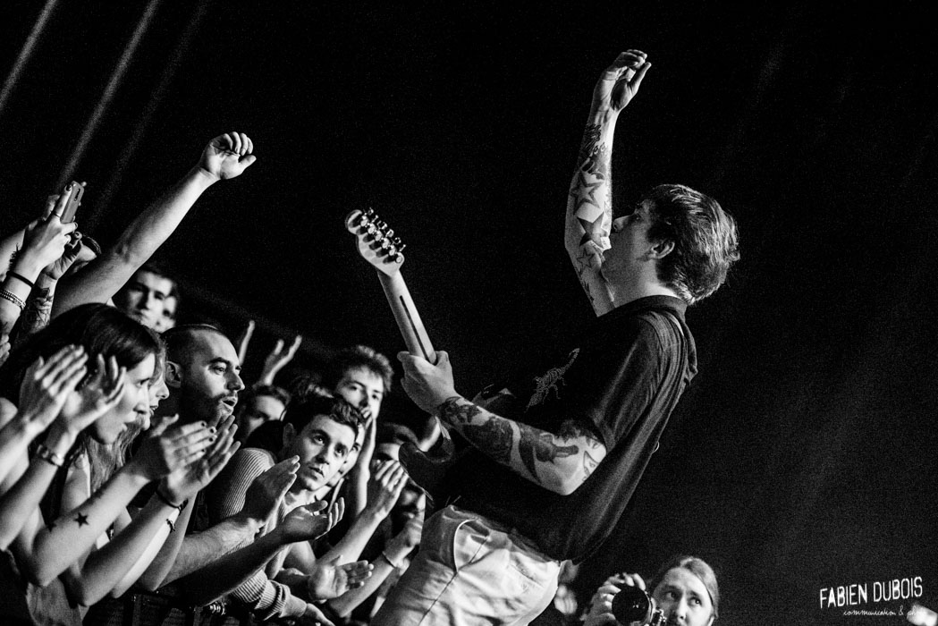Photo Frank Carter The Rattlesnakes Radiant Bellevue Caluire Cuire Lyon France 2017