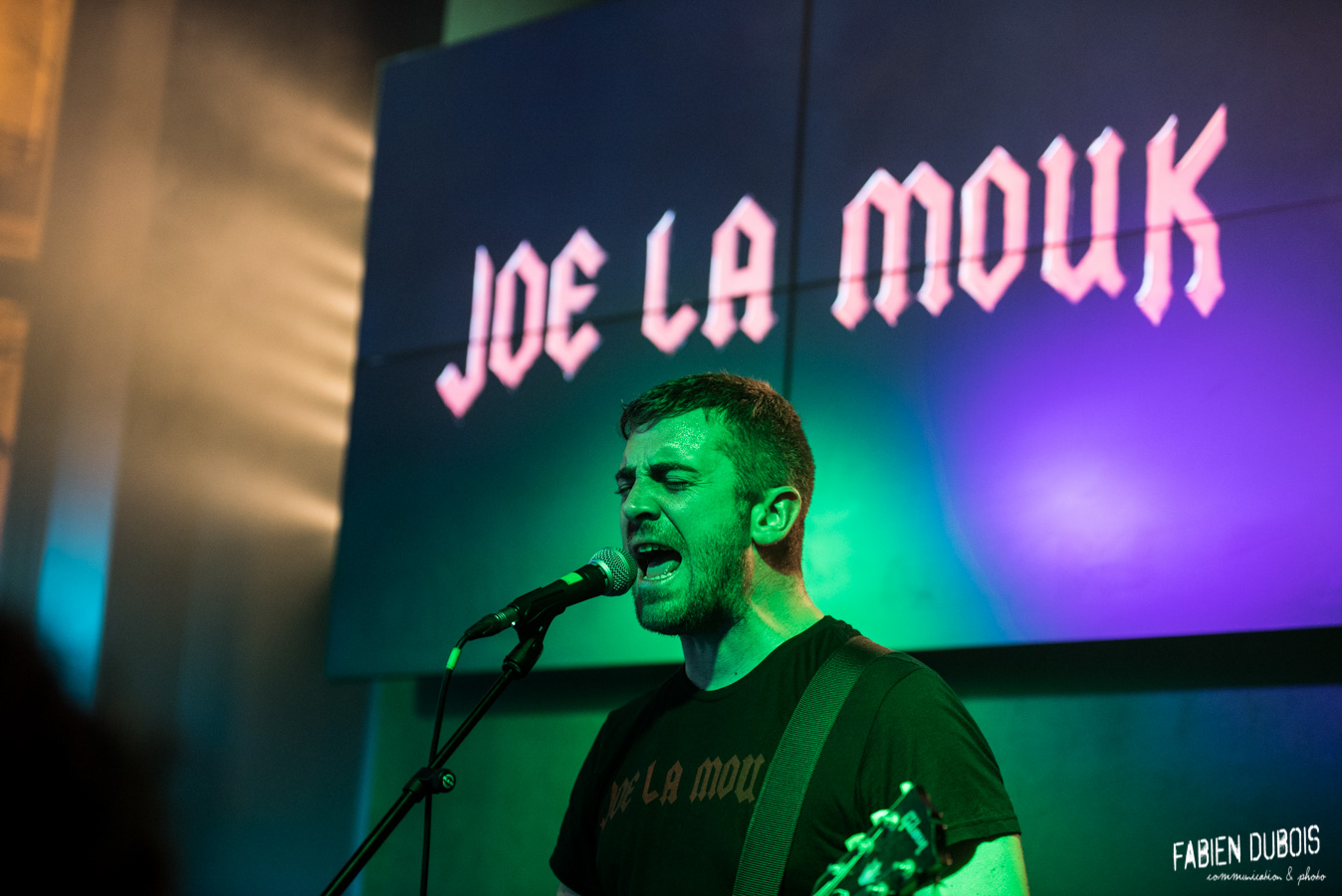 Photo Joe La Mouk Hard Rock Café Lyon 2018